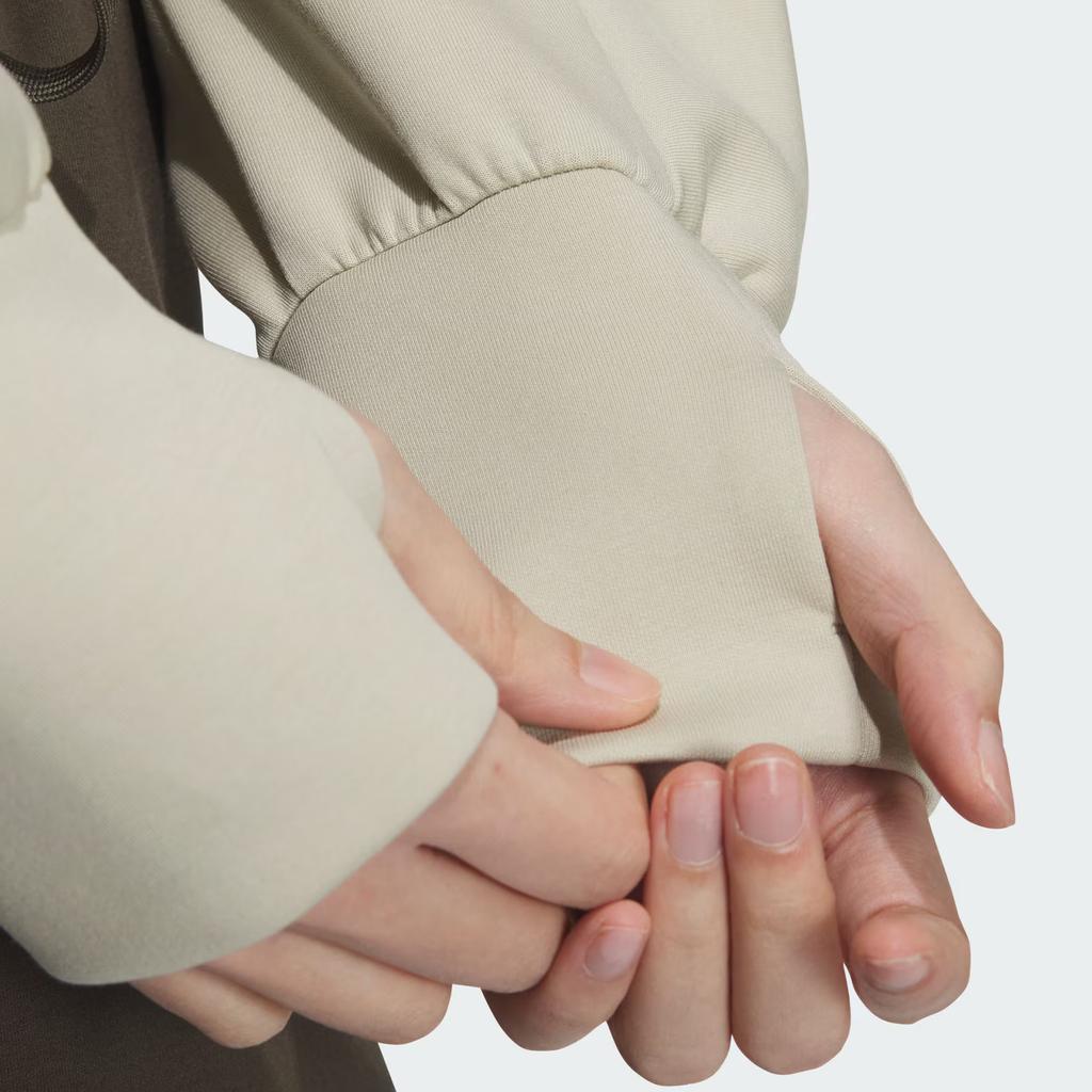 Adidas FW24 Pre Sweatshirt Future Style Series Stand Collar Zipper Solid Color Casual Long Sleeve Hoodie Women Sweatshirt JM2456