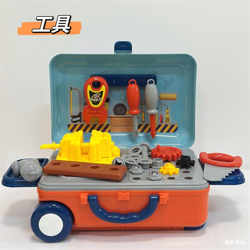 Kids Role Playing Pretend Play Simulation Educational Suitcase Toy For Children
