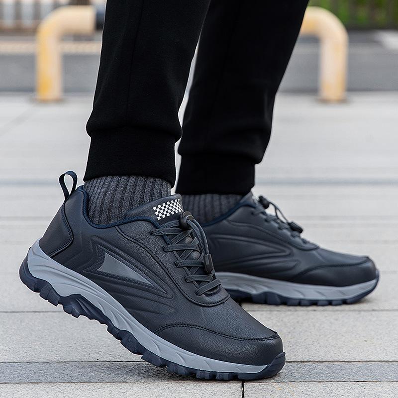 Walking shoes, sports shoes, foot mother shoes, autumn leather surface