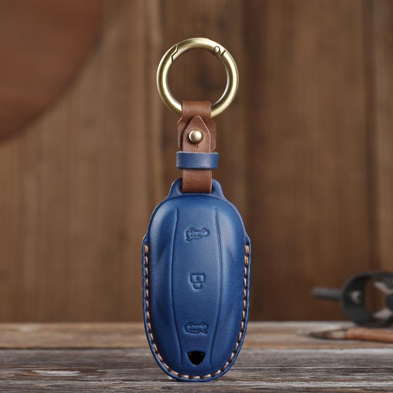Suitable for Tesla MODEL3/Y/S/X Leather KeysCase Protector