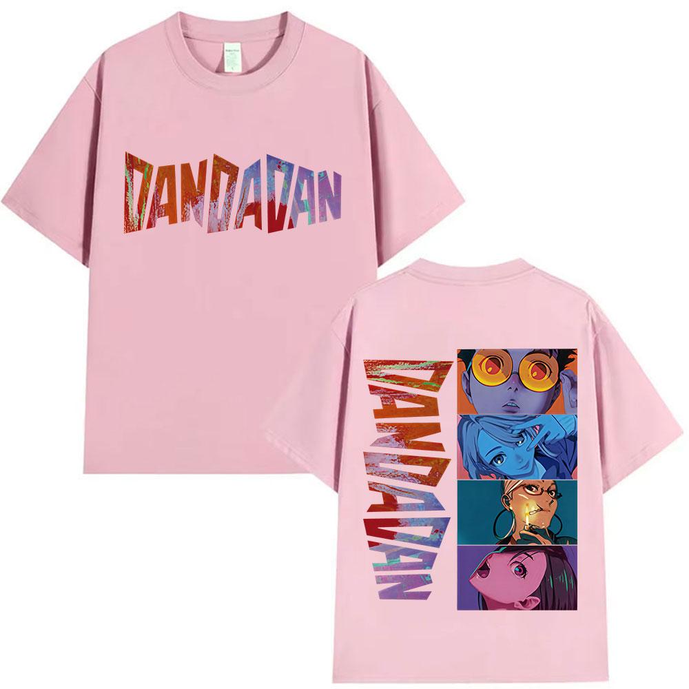 Anime Dandadan Graphic Print Tshirt Men Women Retro ONeck Short Sleeve T Shirt Fashion Harajuku 100 Cotton Tshirt Streetwear