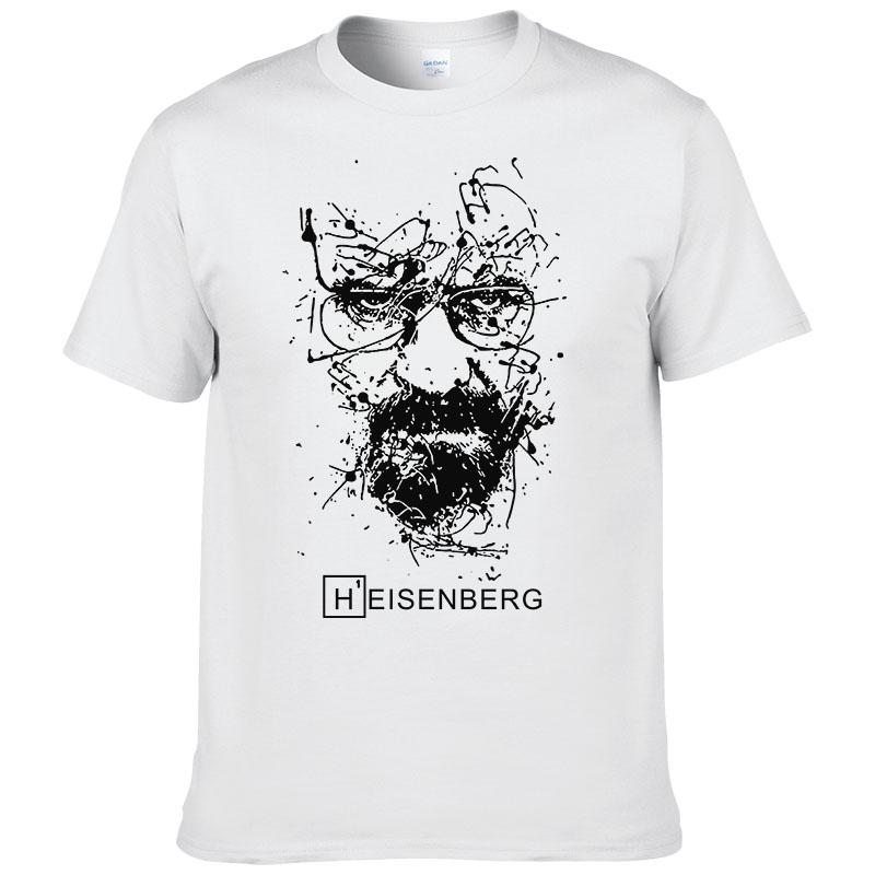 2024 New Fashion Breaking Bad T Shirts Men Heisenberg Camisetas Hombre Men Cool Tee Shirt Tops Short Sleeve Cotton T-shirts #191