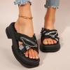 [Summer Style Sandals] Women's Thick-Soled Sandals | New Summer Style, Slip-On Outdoor Beach Shoes, Versatile And Fashionable Soft-Soled Sandals