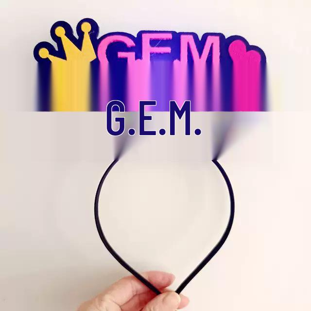 G.E.M. Luminous Concert Headband & Flashing Hair Clips Set G.E.M. Goldfish Headband Custom (Non-returnable)
