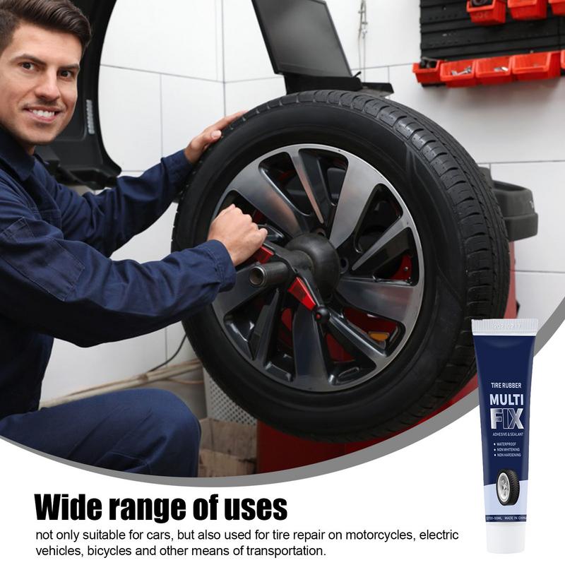 Tire Repair Sealant Strong Adhesive Bonding Glue for Tire Leakage Simple and Effective Tire Puncture Instant Glue Sealing Tire