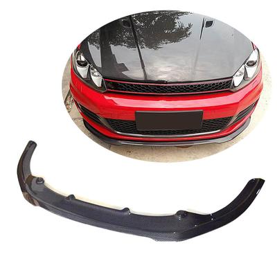 Frontkofangerlæbe Lip V1 (til GTI HB 2010-2013, Carbon) til Volkswagen Golf 6