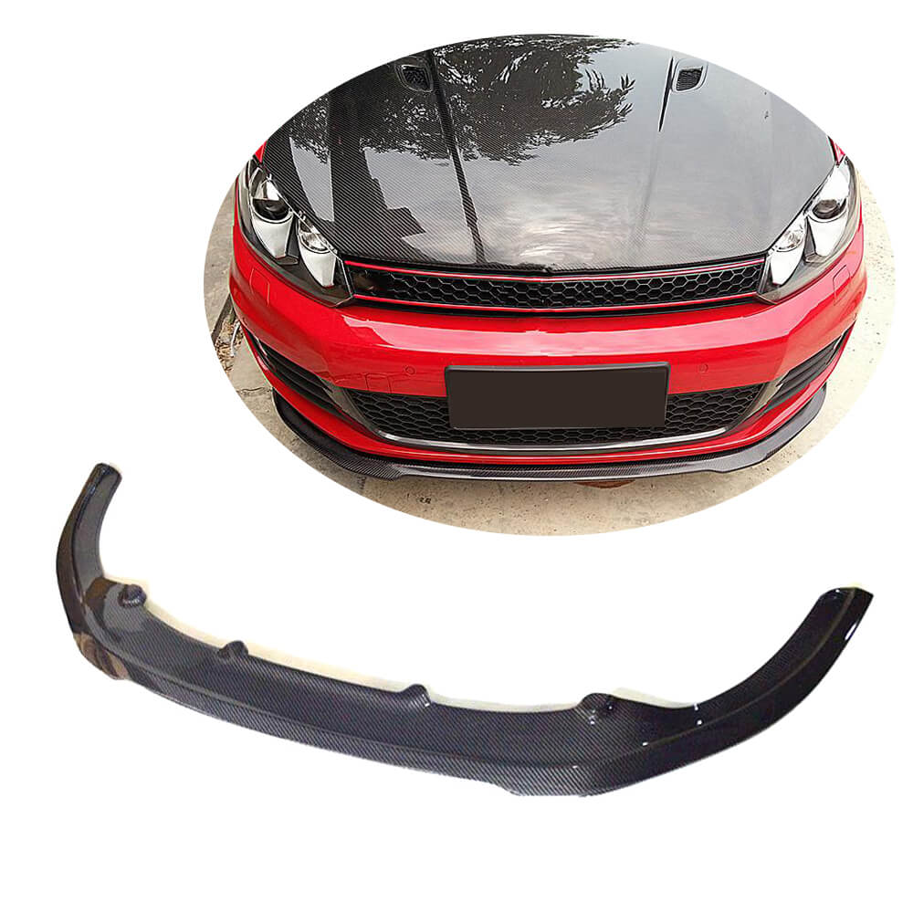 

Front Bumper Lip V1 (for GTI HB 2010-2013, Carbon) for Volkswagen Golf 6