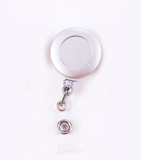 Credit ID Card Badge Bags Bank Business Work Card Holder with ABS Retractable Badge Reel Aluminum Alloy Credit Card Cover Case
