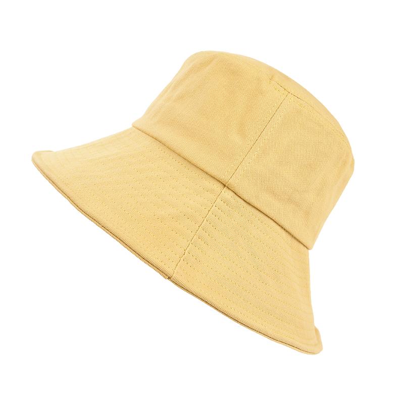 100% Cotton Bucket Hat for Women, Summer UV Protection Sun Hat, Foldable Outdoor Sunscreen Cap