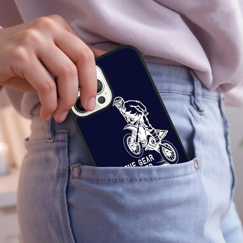 Motorrad-Gang-Handyhülle Für iPhone 17 Air 15 16e 14 13 Pro Max Coque 12 11 Pro Max PLUS Hülle