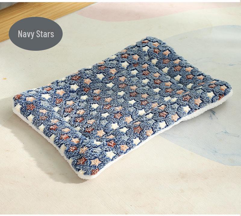 "Pet Mat: Cozy Dog Nest Blanket for All Seasons"