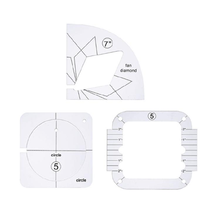Sewing Patchwork Ruler Quilting Templates Sewing Stencils Acrylic DIY Patchwork