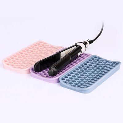 Silikonowa mata żaroodporna do prostownicy do włosów Flat Iron Curling Iron Tool
