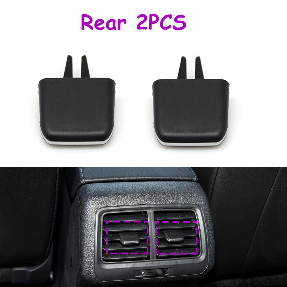 Golf 7 1/2PCS Car Front Dashboard Rear Air Conditioner AC Vent Grille Outlet Tab Clip Pick Slider For VW Volkswagen 2014-