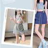 Spice Girl Sports Skirt Women's Spring and Summer New High-waisted Skirt Casual Skirt Pants Hip-wrapped Skirt Shorts