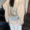 Handbag Women's New Fashion Denim Shoulder Bag Casual Messenger Bag