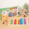 Wooden Color Sorting Game For Kids Educational Toy For Boys And Girls