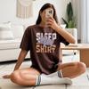Funny Peeking Monster Eyes Graphic Tee, Lazy Chill Vibes Shirt and Kids Tshirt