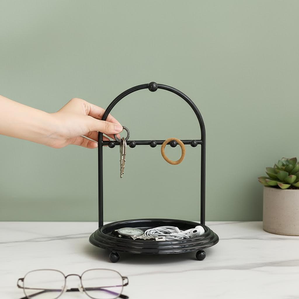 Jewelry Rack European and American Style Necklace Earrings Rings Jewelry Storage Rack Jewelry Display Creative Home Decor