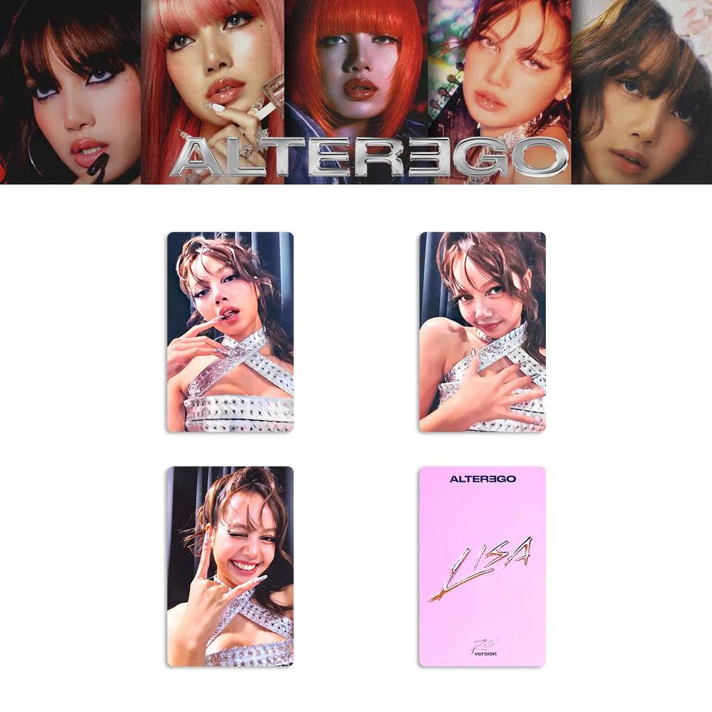 LISA "ALTER EGO" Album Photocard Set: SUNNI, VIXI, ROXI K4 AM Special Edition.