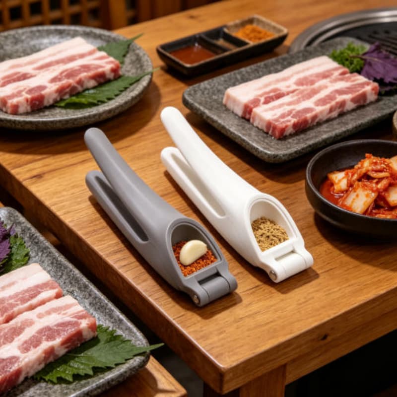 Garlic Press Kitchen Accessories Manual Garlic Press Zinc Garlic Crusher Handheld Squeezer