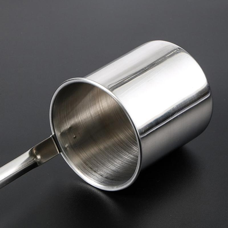 1Pc Stainless Steel Wine Measuring Cup Kitchen Bar Measuring Tools Sets For Sauce Oil Coffee Beer Scoop Ladle Spoon With Hook