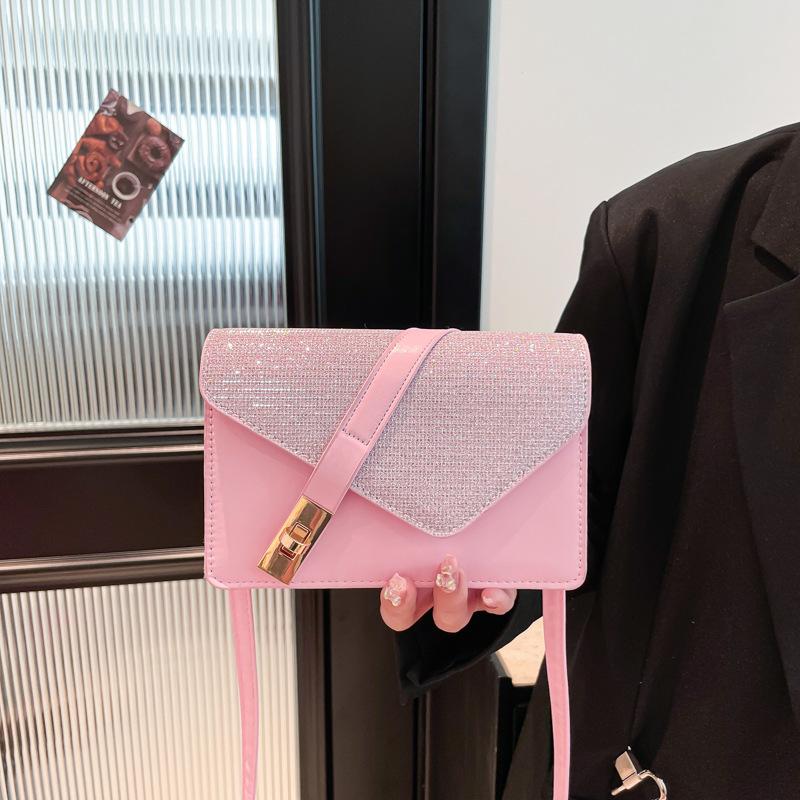 Retro simple small bag 2025 summer new trend simple messenger bag small square bag shoulder bag