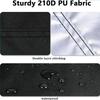 210D Rectangular Pool Cover Swimming Pool Cover for Above Ground Pool Frame Dust Rain Proof Garden Outdoor Square Pools Cover