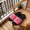 1Pair Open Toed Slippers Elasticity Breathable Daily Indoor Balcony Lightweight Anti Slip Soft Comfortable Deer Pattern Foam