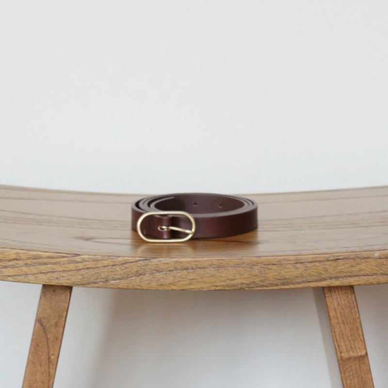 

YURT BASIC BELT_CC CHOCO