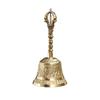 Dzwonek ręczny Copper Vajra - rekwizyt do rytuałów i medytacji