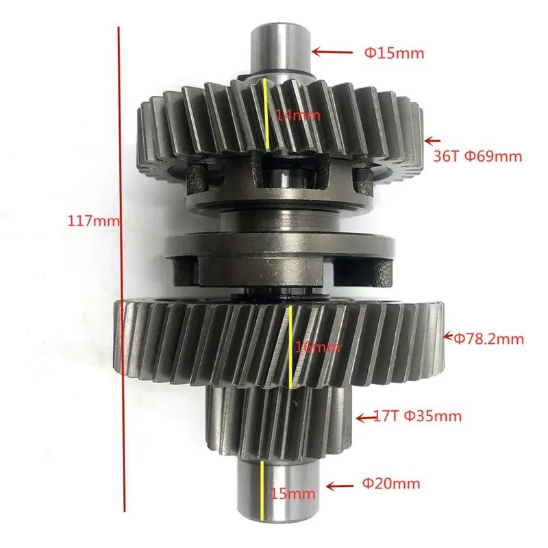 Forward Or Reverse Gear For Hammerhead 150CC Go Kart Dune Buggy Middle Output Shaft