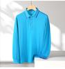 Polo Shirt with Custom Logo, Long-Sleeve, Autumn/Winter, Cultural Ad Shirt