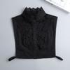 Fashion Half Shirt Style Fake Collar for Women Stand Detachable Collar Fake Girls Vintage Lace Ladies False Blouse Collar Decor