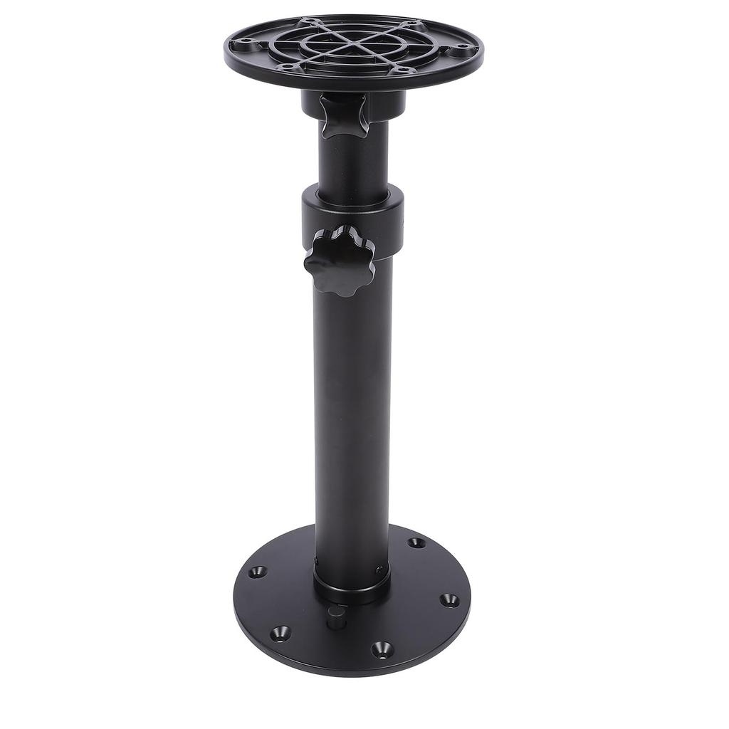 RV Table Leg 18.11 To 27.76in Adjustable Aluminum Alloy Removable Table Base Mount for RV Campervan Boat Yacht Deck