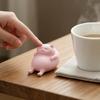 Office Desk Accessories 3D Printed Fat Cat Figurine, Cute Lazy Statue, Room Decor Aesthetic Minimalist Tabletop Ornament for And Shelf Decorations