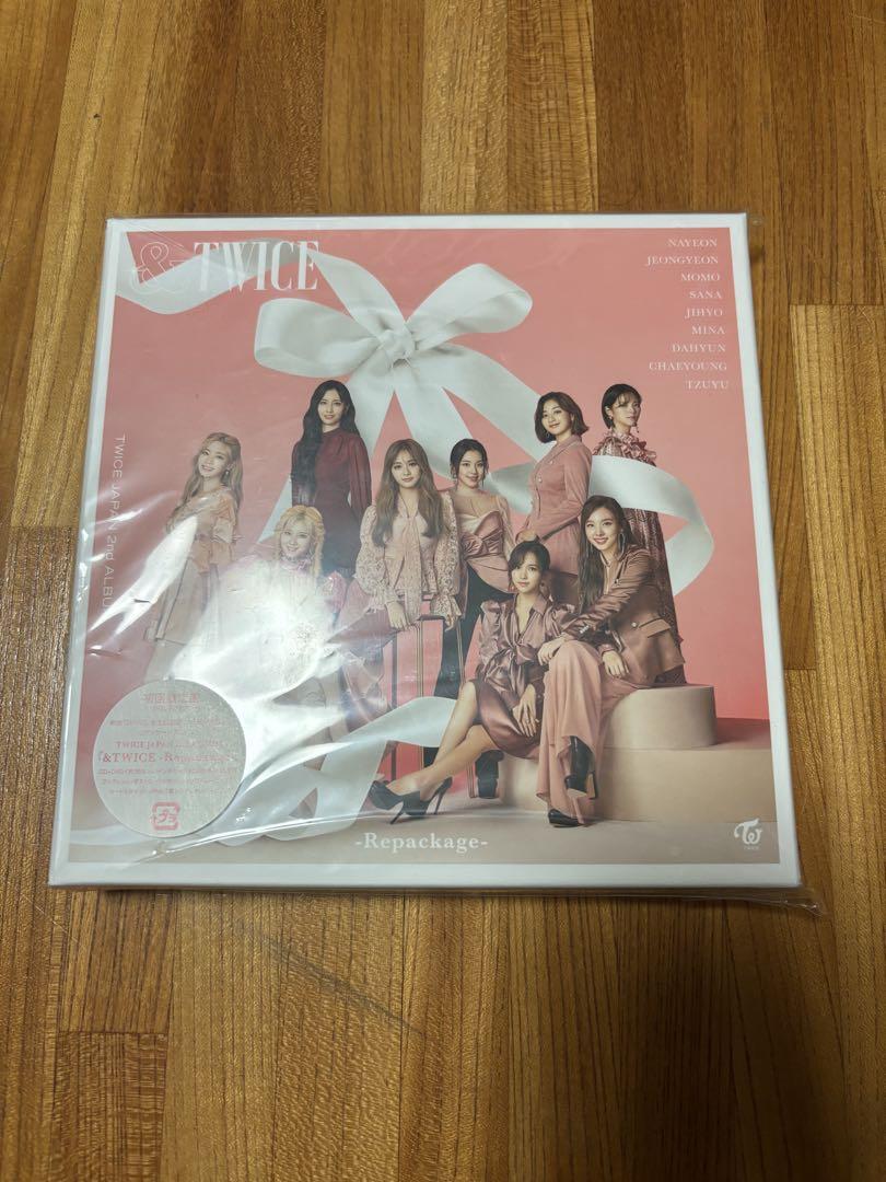 

[USED] TWICE &TWICE - Repackage - First Press Limited Edition