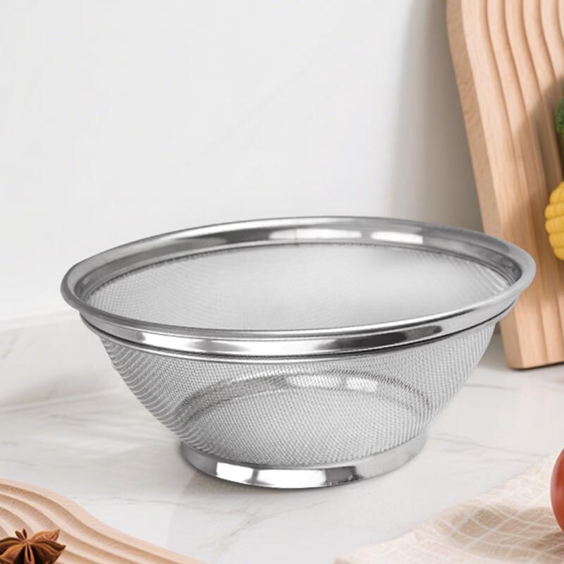 Stainless Steel Round Draining Basket