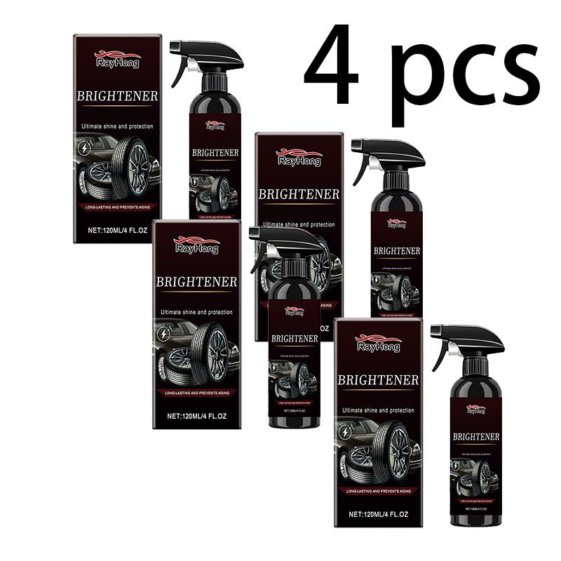 RAYHONG Car Tire Shine Spray Waterproof Anti-fouling Protective Polish Non-staining Lasting Renewal Care
