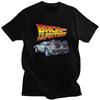 Custom Trendy Back To The Future T Shirt Men Short Sleeve Pure Cotton T-shirt Leisure Tees Streetwear Tshirts - Men's Summer ...