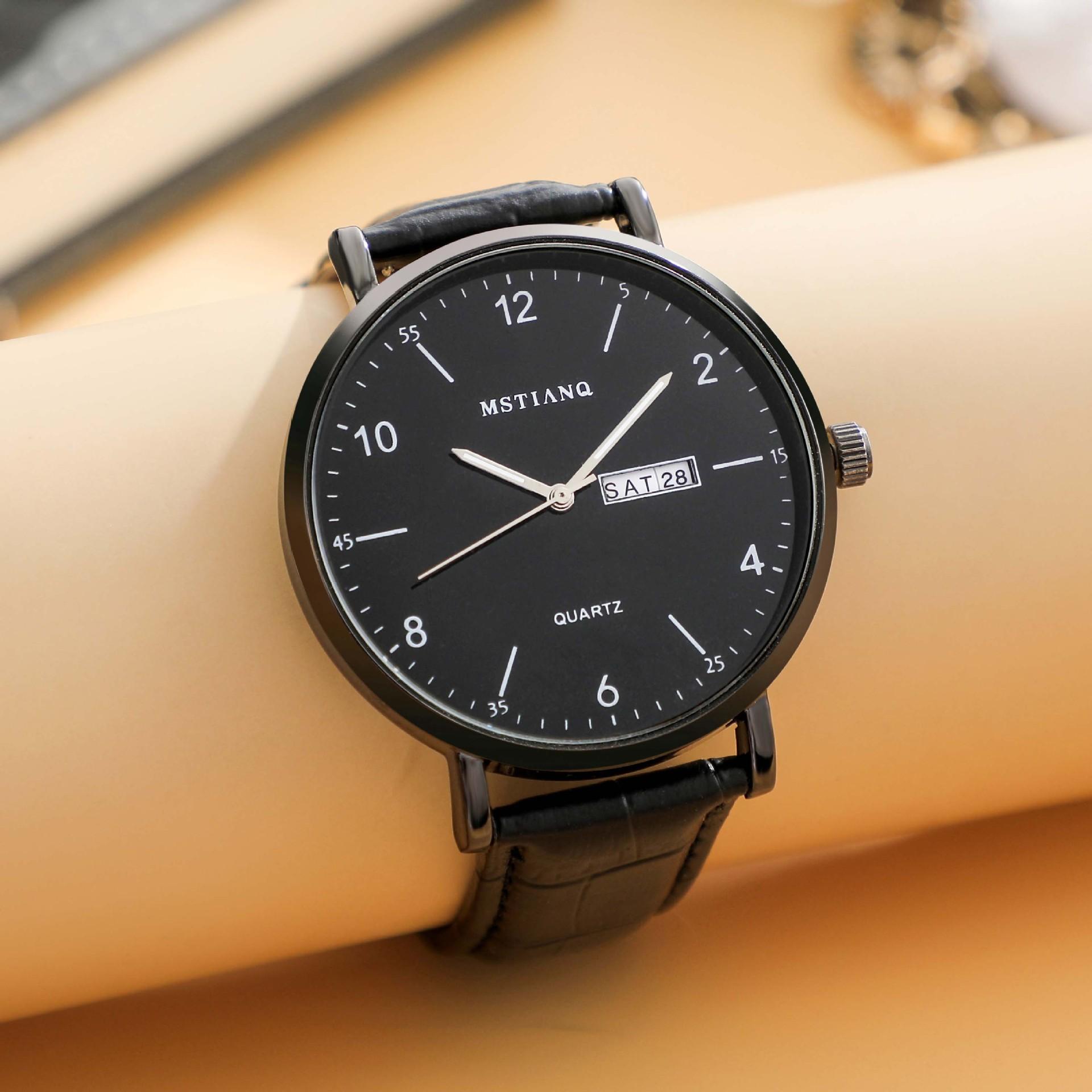 Fashion Men S Watch, Ultra-Thin Date, Non-Mechanical Quartz Watch, Business Style, High-End Handsome Watch, Men