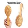 Nanzhu Air Cushion Massage Comb Large Board Solid Wood Comb Tooth Comb Massage Smooth Hair Anti-static Airbag Comb Care Straight Hair Comb