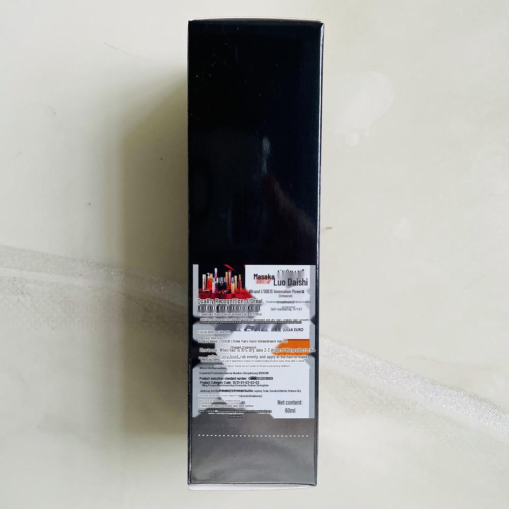 L'Oréal Paris Authentic Smooth & Anti-Frizz Hair Oil for Dry, Damaged Hair - Leave-in Conditioner.