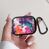Earphone Cases Cover Case For Airpods 3 Pro 1 2 Pro3 Pro2 4 Bright Pink Splash Ink