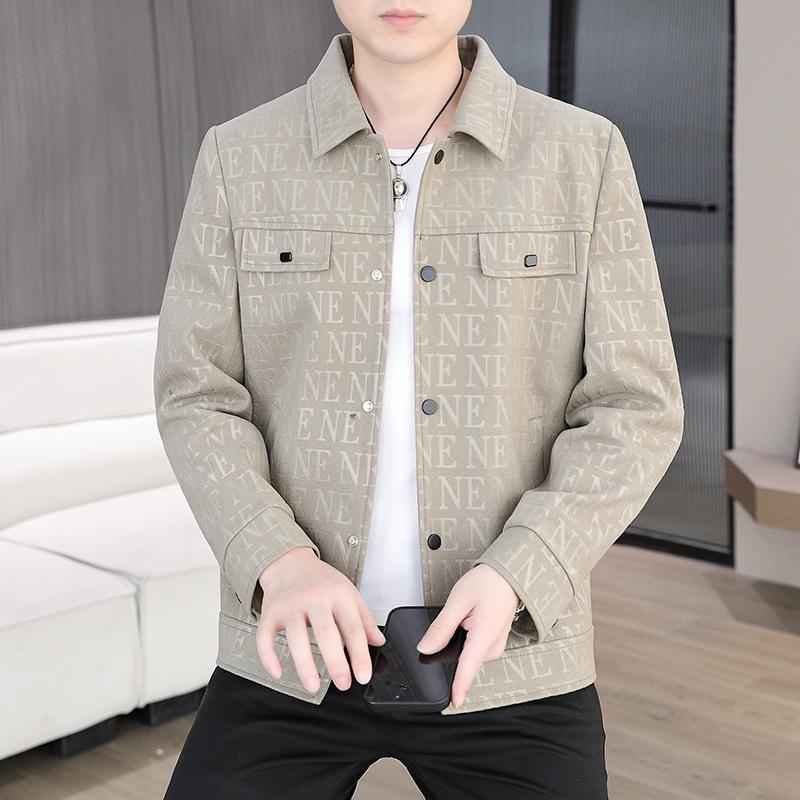 2026 Men's Summer Long Sleeve Casual Lapel Jacket – Trendy, Versatile, Light Luxury Top