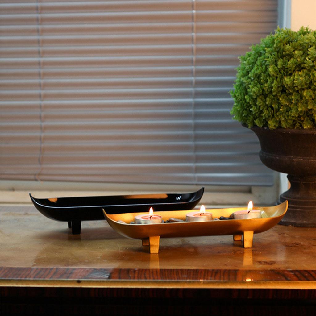 Buy Nordic Style Iron Plate Candle Holder Aromatherapy Dish Metal