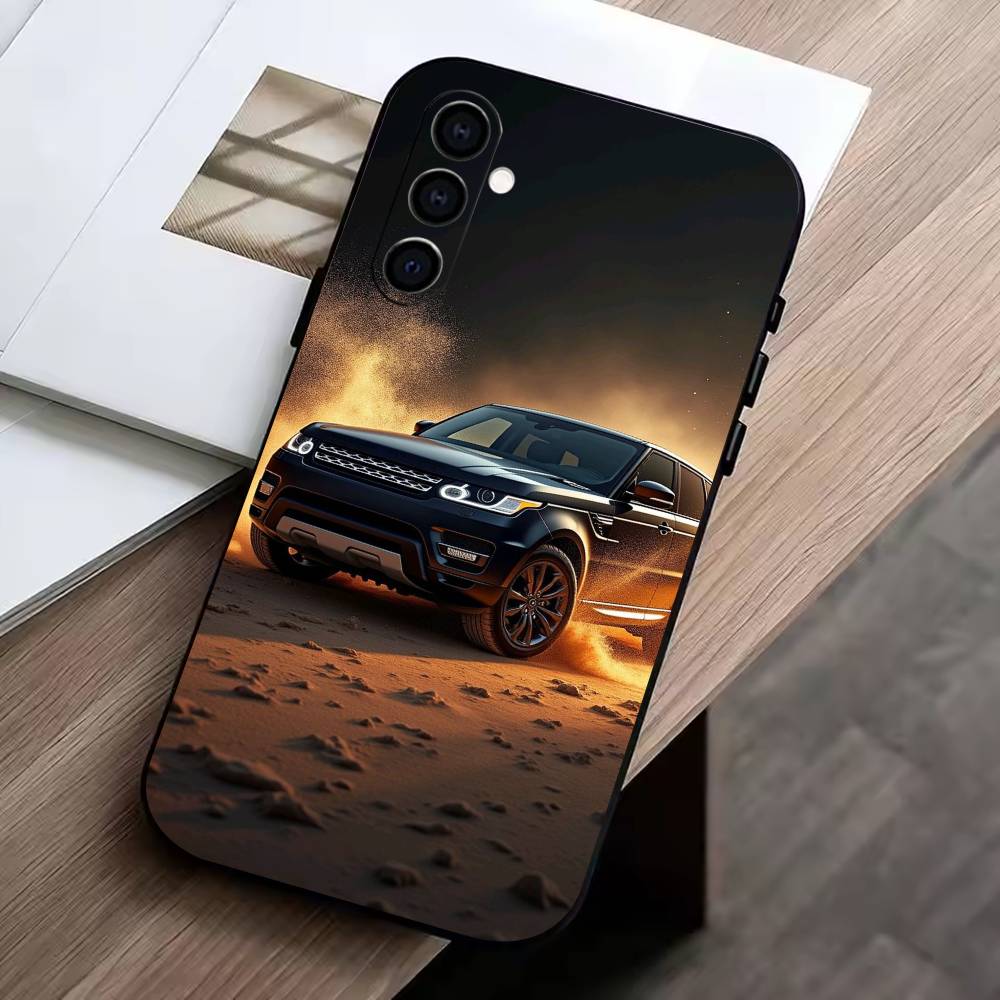 Range R- Roveres Sport Car  Phone Case For Samsung Galaxy A73,A72,A71,A70,A53,A52,A51,Soft Silicone Black Cover Samsung a21