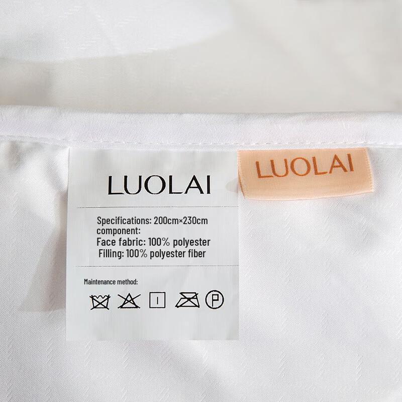 LUOLAI All-Season Tussah Silk Blend Duo Comforter