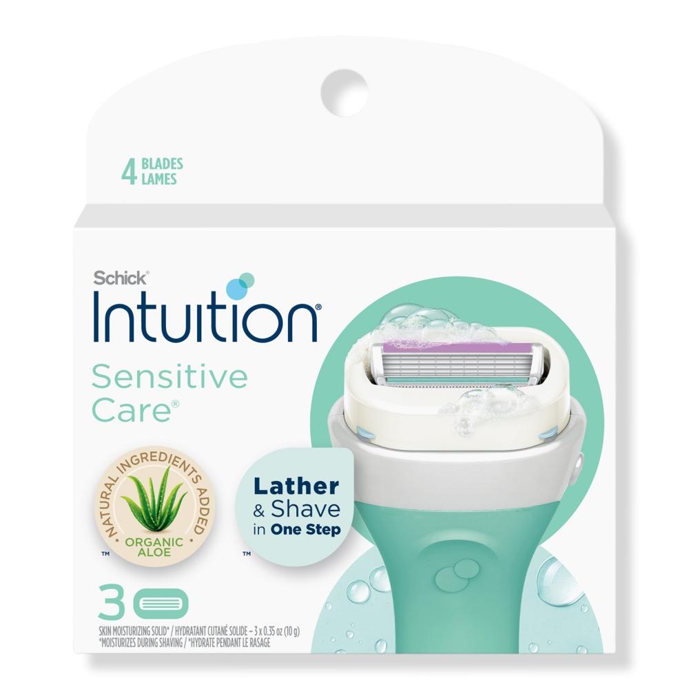 

Картриджи Schick Intuition Naturals Sensation 3 карата