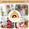 Indoor Cat House Cold Weather Animals Furniture Winter Pet House Cat Dog Tent For Napping Resting Playing Small Medium Large
